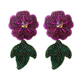 Camelia earrings