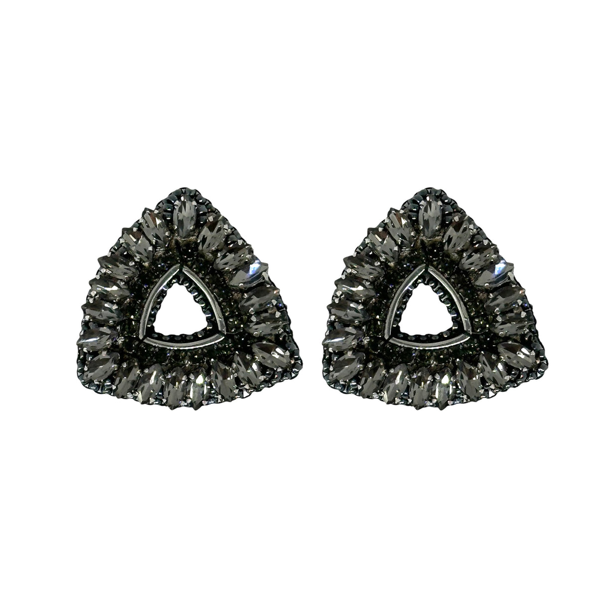 Grey earrings