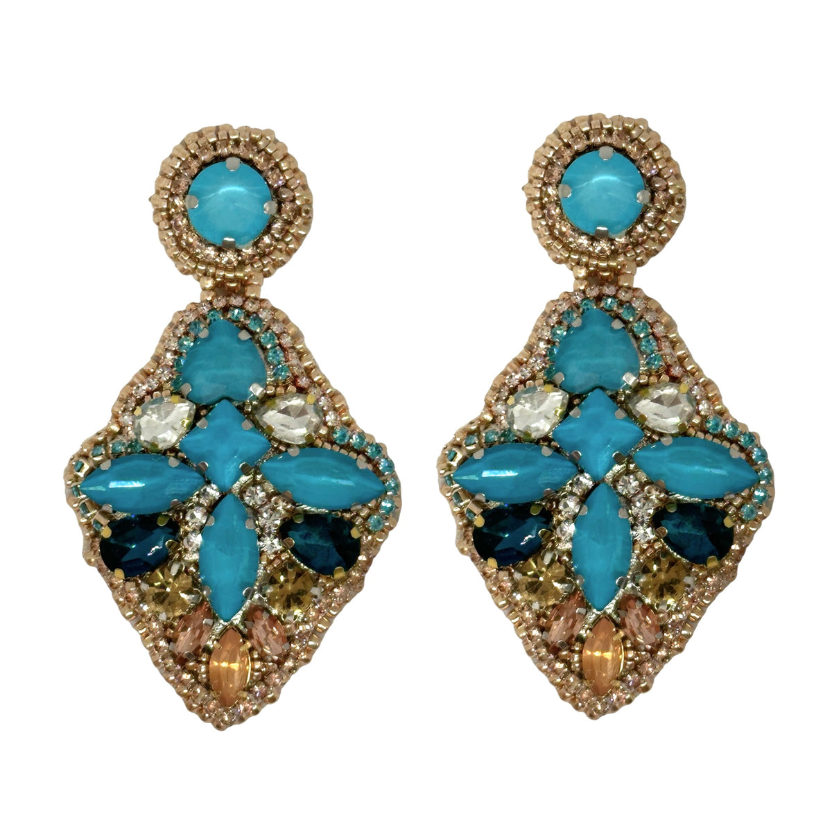 Pistacho earrings