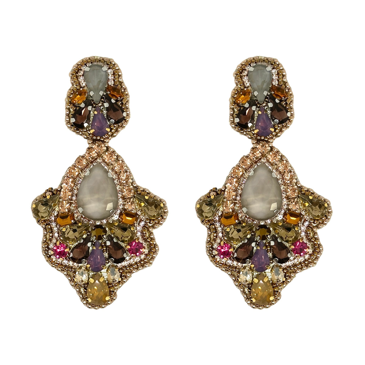 Tudor earrings