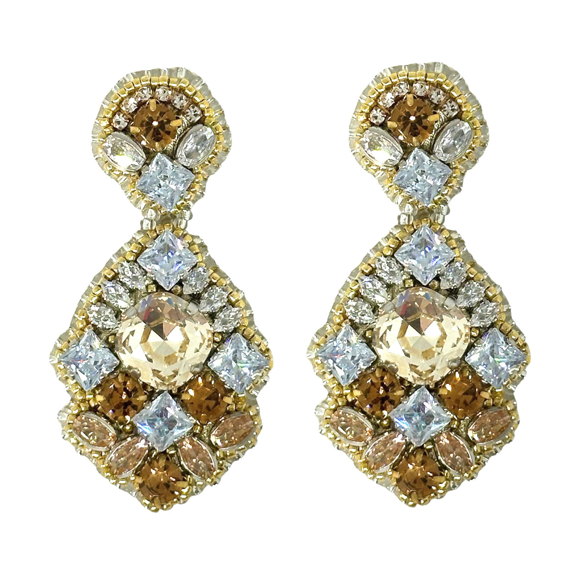 Tudor earrings