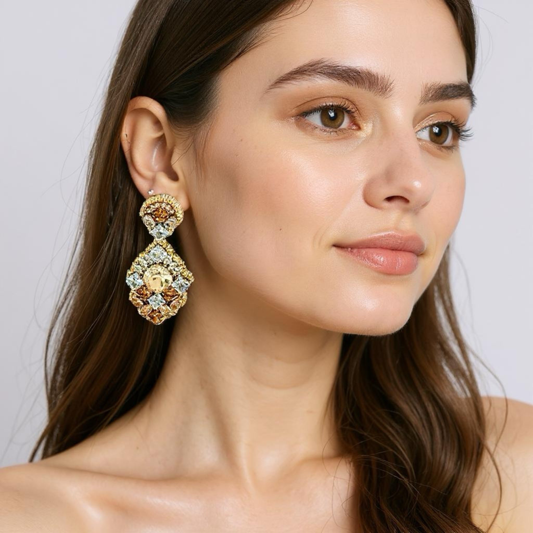 Tudor earrings